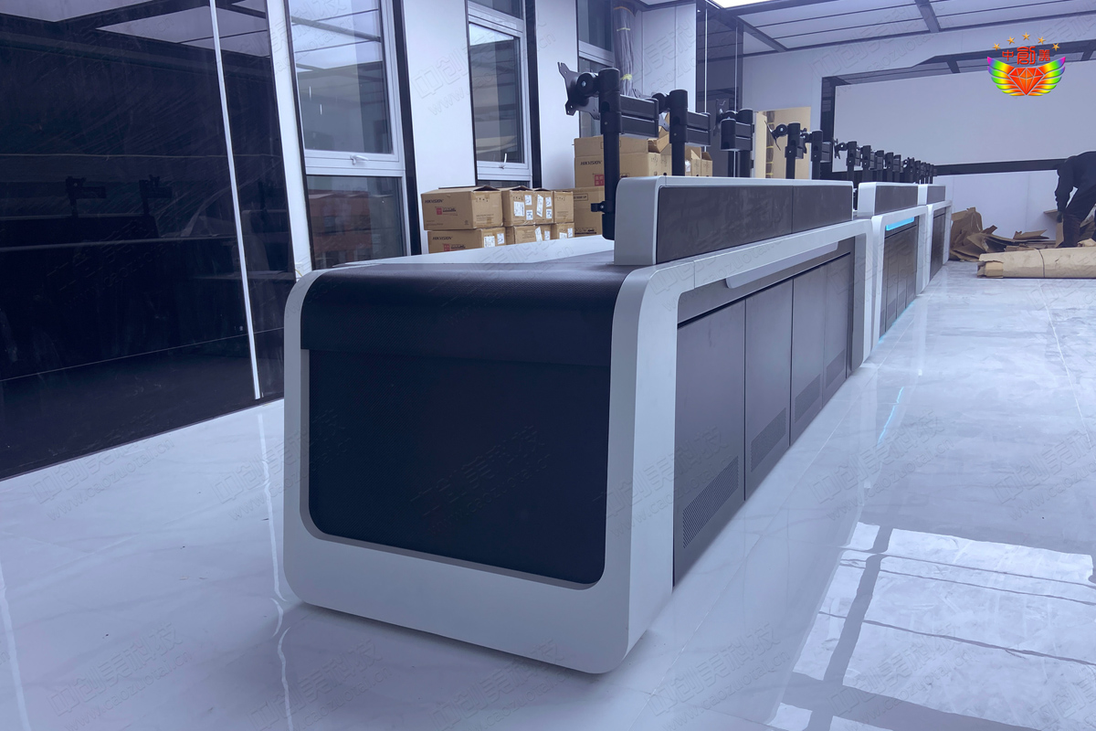 指揮中心操作臺照片