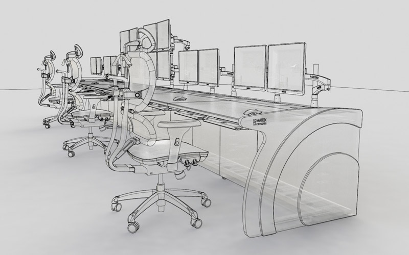 定制監(jiān)控調(diào)度控制臺結(jié)構(gòu)圖片